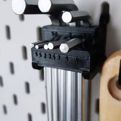 Giá đỡ chìa khóa Allen cho skadis của ikea