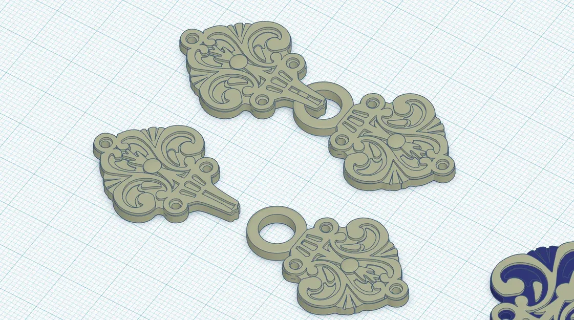 Khóa cài áo vest Baylan và Shin - Image 1