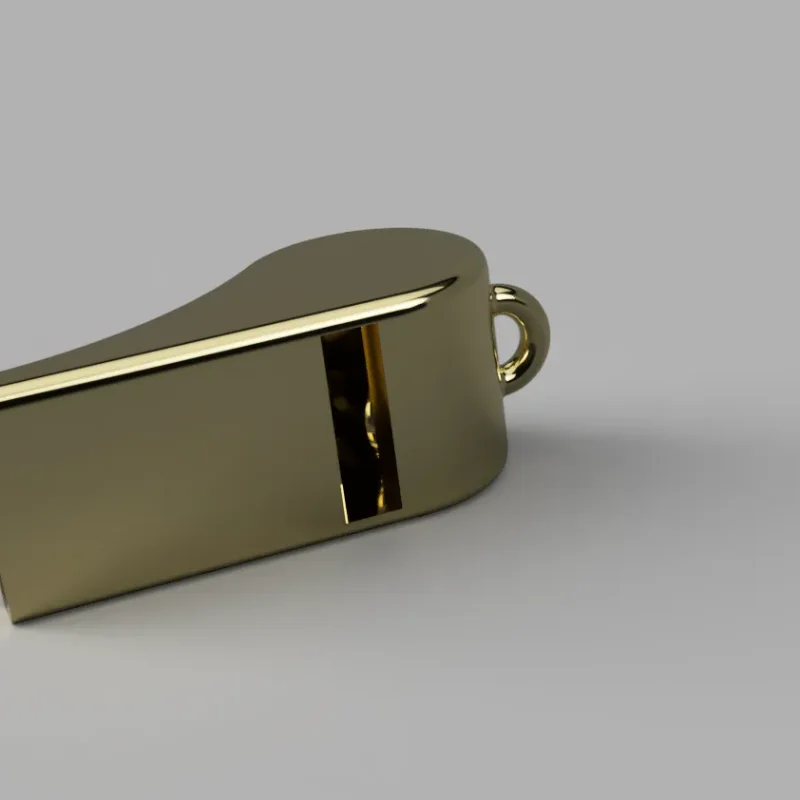 Còi trillerpfeife với quả bóng in 3D