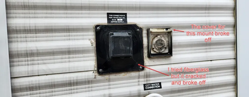 Bộ lắp đặt kết hợp cổng nguồn RV 30 và 15 Amp - Image 3