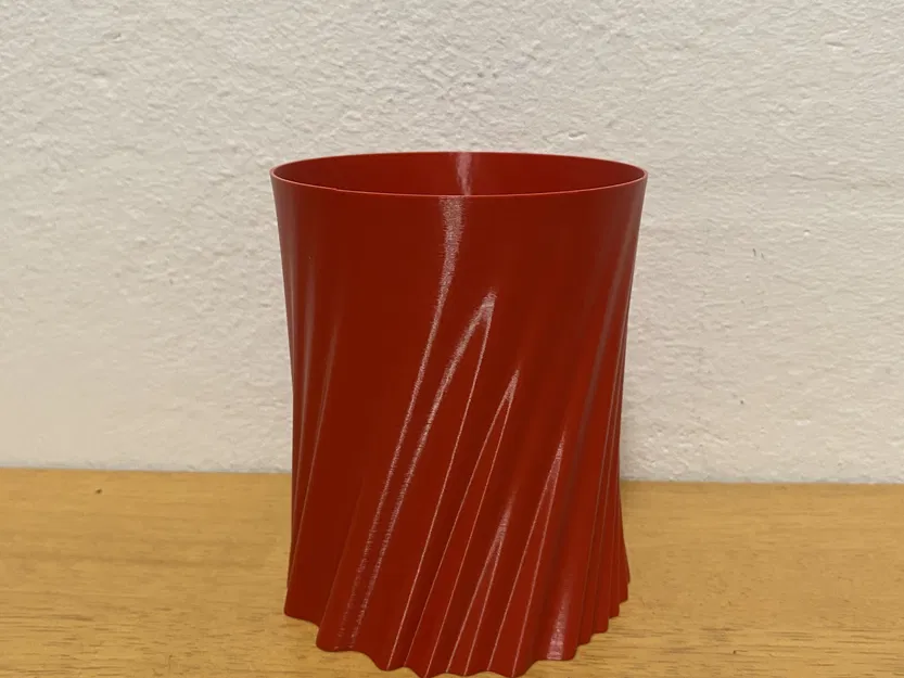 Chậu vải xoắn độc đáo cho trang trí nội thất - Image 1