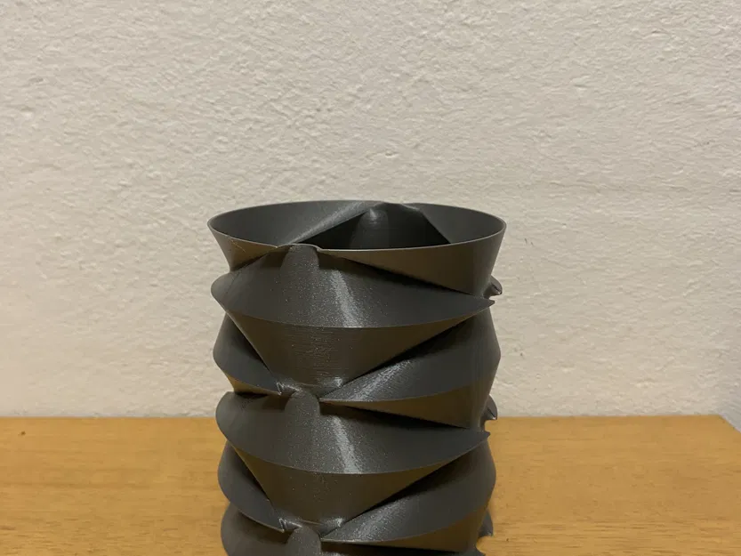 Chậu hoa trừu tượng in theo chế độ Vase - Image 2