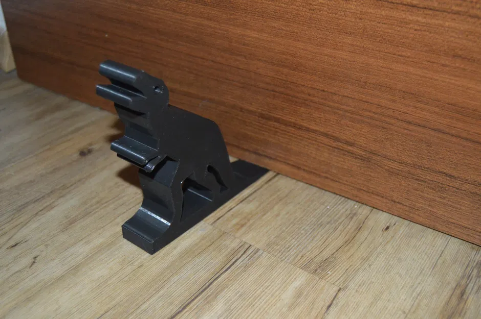 T-rex làm giá đỡ cửa độc đáo - Image 4