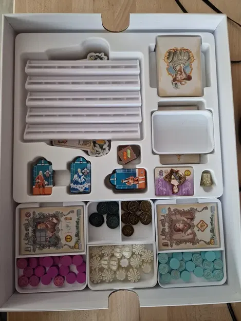 Hộp đựng trò chơi Rococo deluxe với thiết kế tùy chỉnh - Image 1