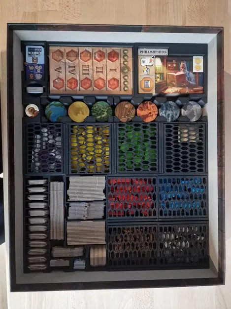 Giá đỡ trò chơi Age of Innovation cho board game - Image 1