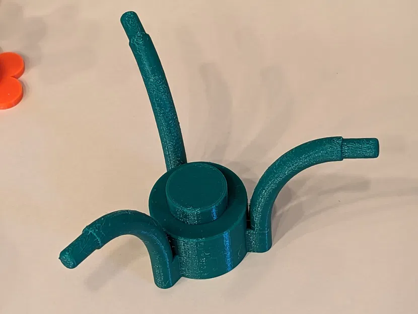 Thân hoa tròn lắp ghép cho mô hình hoa Lego - Image 3