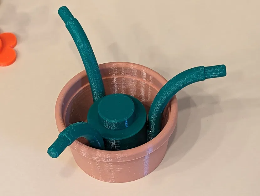 Thân hoa tròn lắp ghép cho mô hình hoa Lego - Image 4