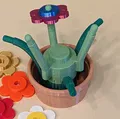 Thân hoa tròn lắp ghép cho mô hình hoa Lego - Thumbnail 5