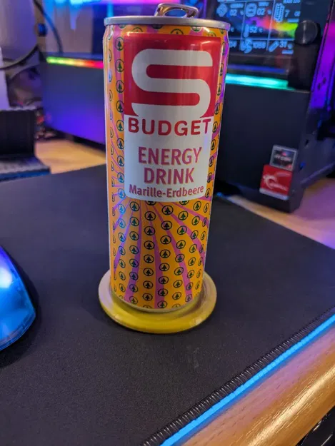 Giá đỡ ly thiết kế nút cho lon nước năng lượng 250ml - Image 1