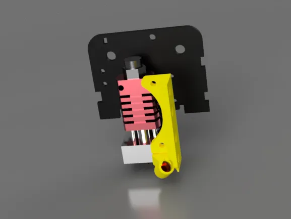 Giá đỡ quạt 4010 có đèn LED Eazy - Image 2