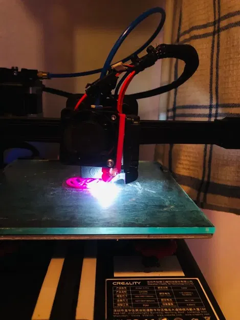 Giá đỡ quạt 4010 có đèn LED Eazy - Image 5