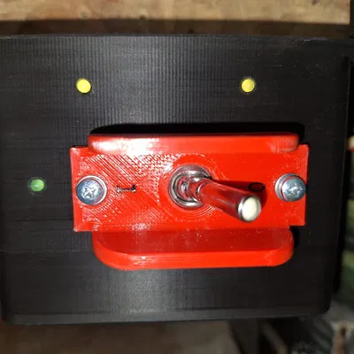 Nắp bảo vệ công tắc toogle thời Liên Xô