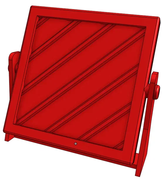 Giá đỡ gương xoay 115x115mm cho phòng ngủ - Image 1