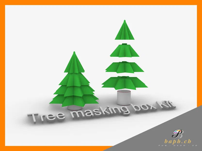 Hộp trang trí cây thông Giáng Sinh độc đáo - Image 1