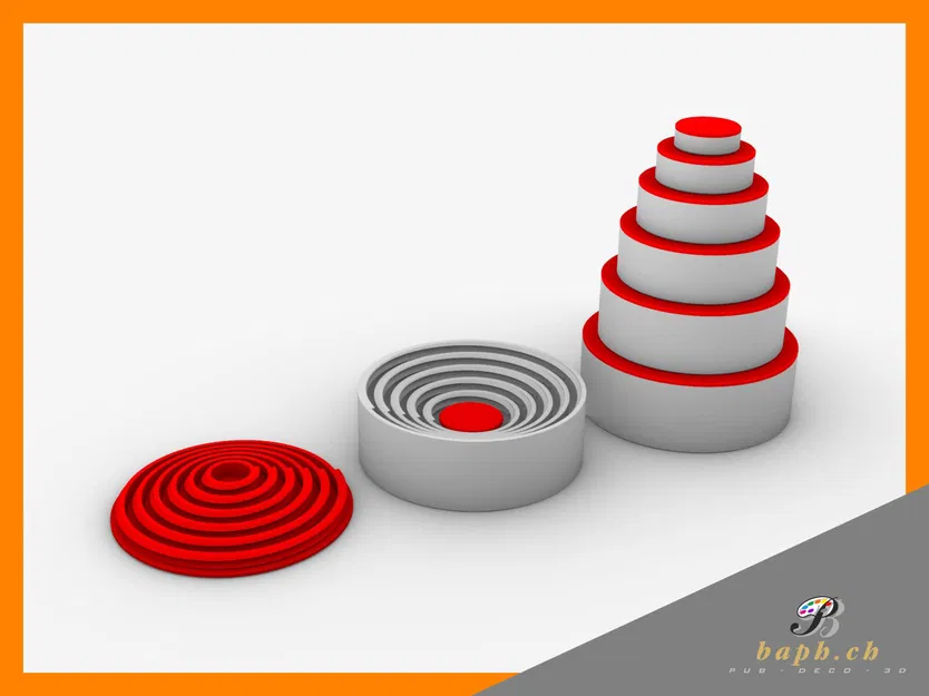 Hộp Matrioshka từ 1 đến 6 với nhiều kích thước khác nhau - Image 1