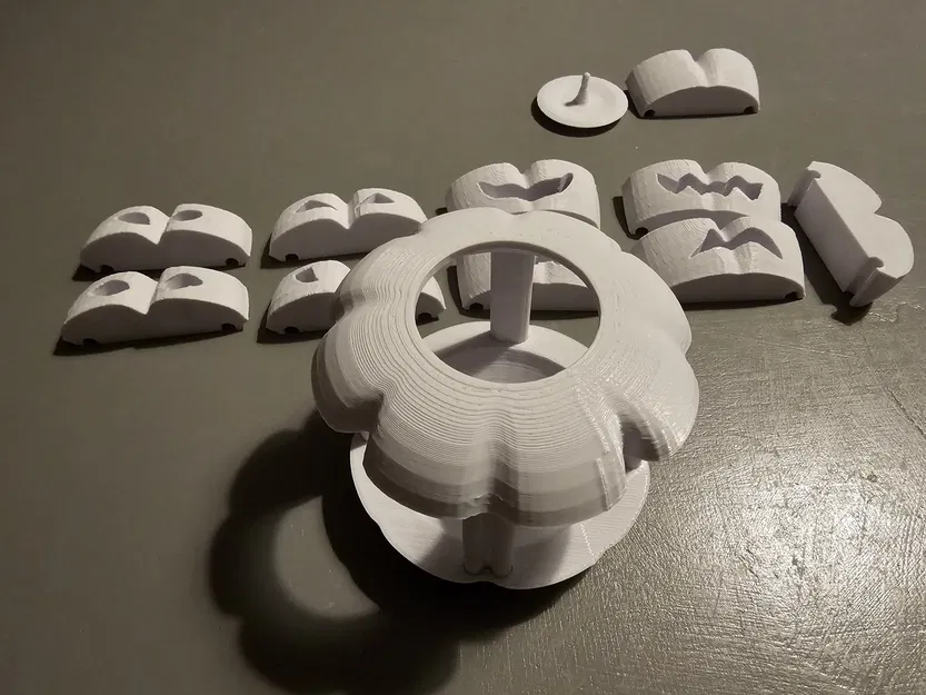 Đèn bí ngô Halloween mô-đun không cần hỗ trợ - Image 1