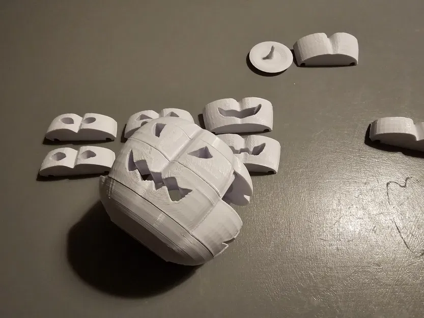 Đèn bí ngô Halloween mô-đun không cần hỗ trợ - Image 3