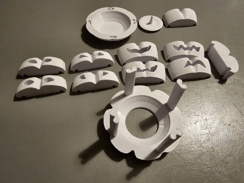 Đèn bí ngô Halloween mô-đun không cần hỗ trợ - Image 4