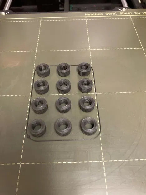 Đai ốc tròn M7x1 tiết kiệm không gian - Image 1