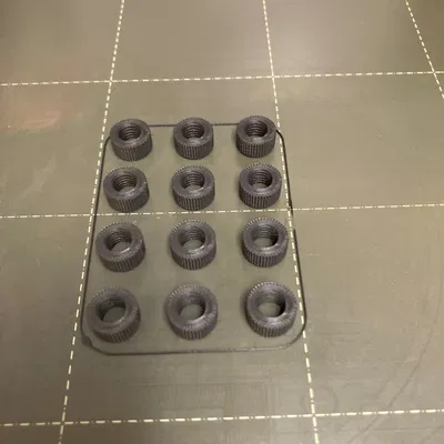 Đai ốc tròn M7x1 tiết kiệm không gian