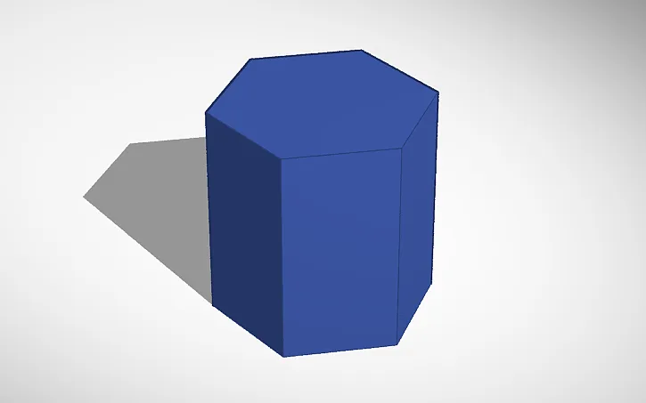 Hình lục giác đơn giản cho các dự án in 3D - Image 1