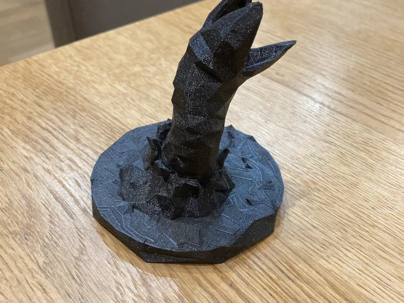 Worm cát Shai-Hulud phong cách Low Poly - Image 1