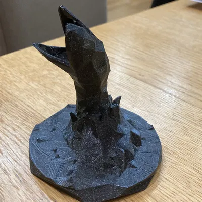 Worm cát Shai-Hulud phong cách Low Poly