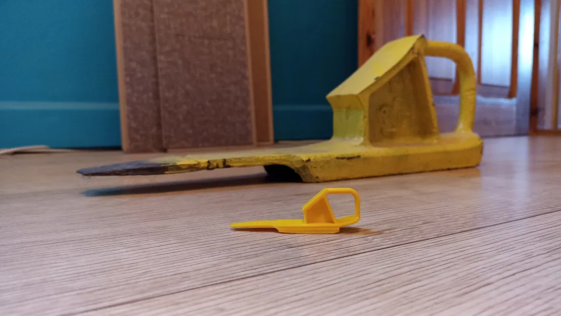 Bộ zarážka cho tàu hỏa làm móc khóa - Image 1