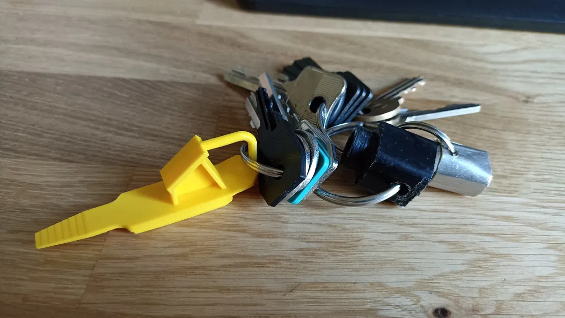 Bộ zarážka cho tàu hỏa làm móc khóa - Image 3