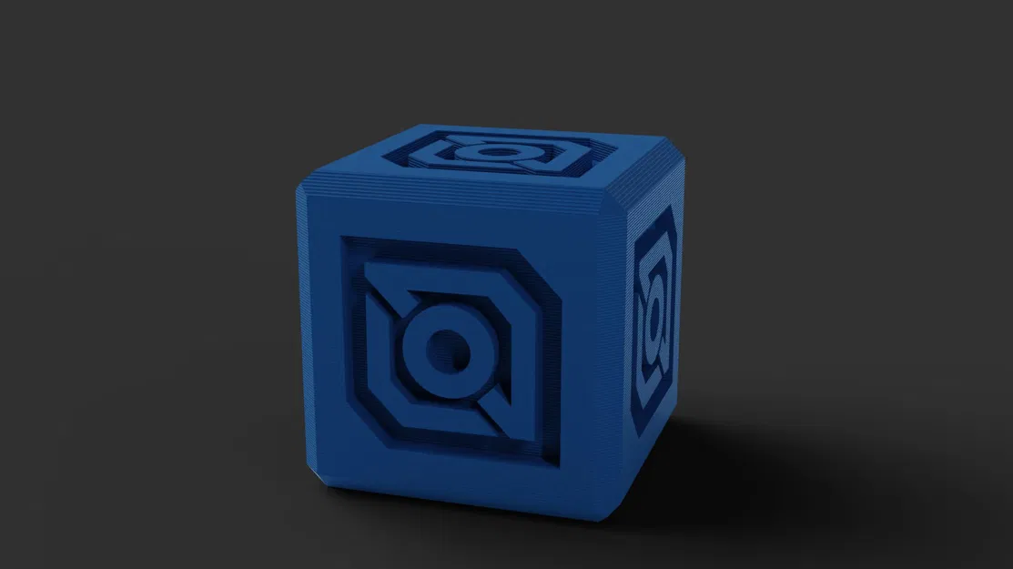 Khối lập phương LDO với logo độc đáo để in 3D - Image 1