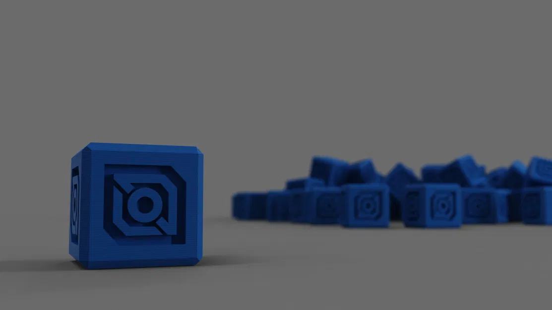 Khối lập phương LDO với logo độc đáo để in 3D - Image 2