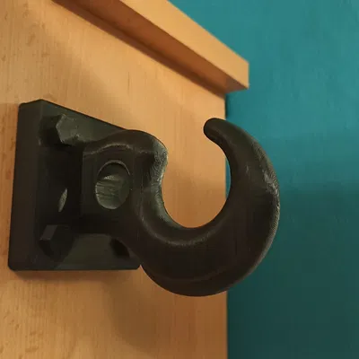 Giá treo quần áo hình dạng móc nối từ đầu tàu hỏa