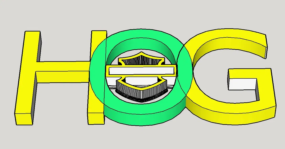 Biểu tượng HARLEY STEMMA HOG cho người yêu xe máy - Image 1