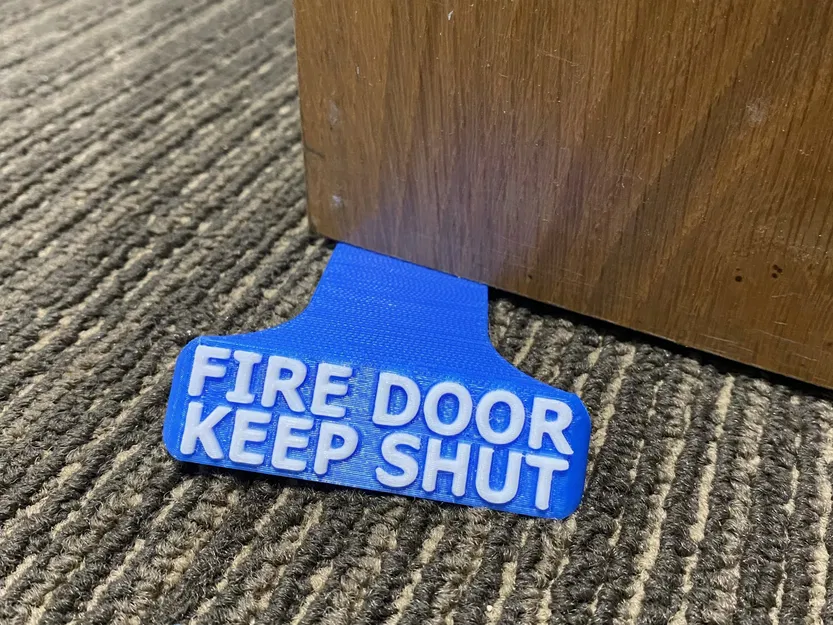 Cái chặn cửa đa năng giữ cửa chống cháy luôn đóng - Image 2