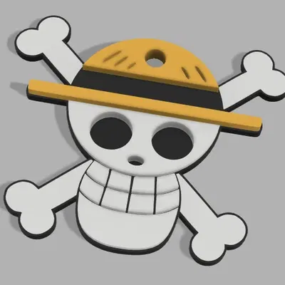 Móc khóa OnePiece với logo độc đáo