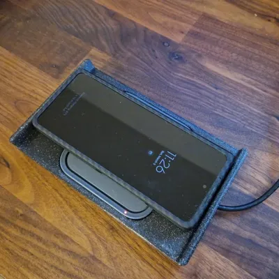 Khay căn chỉnh điện thoại tương thích với bộ sạc không dây...