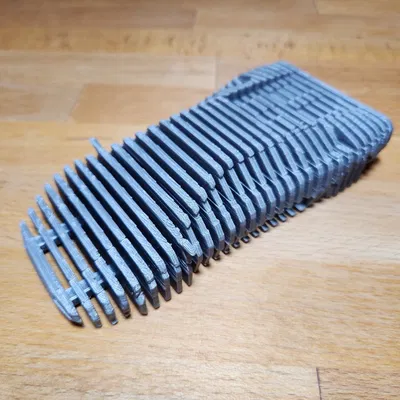 Tác phẩm điêu khắc ô tô cắt lát phong cách low poly thập niên 90