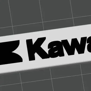 Móc khóa hình xe máy Kawasaki