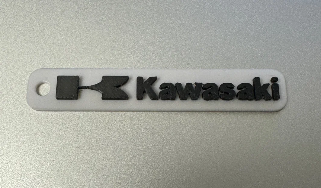Móc khóa hình xe máy Kawasaki - Image 2