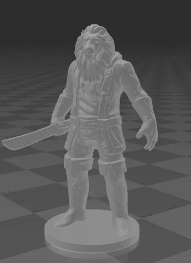 Tượng Jason Voorhees với đầu sư tử độc đáo - Image 1