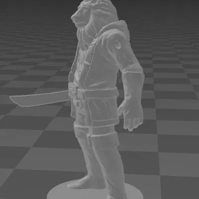 Tượng Jason Voorhees với đầu sư tử độc đáo