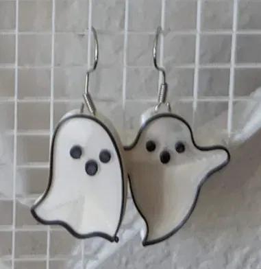 Bông tai ma dễ thương chủ đề Halloween - Image 1