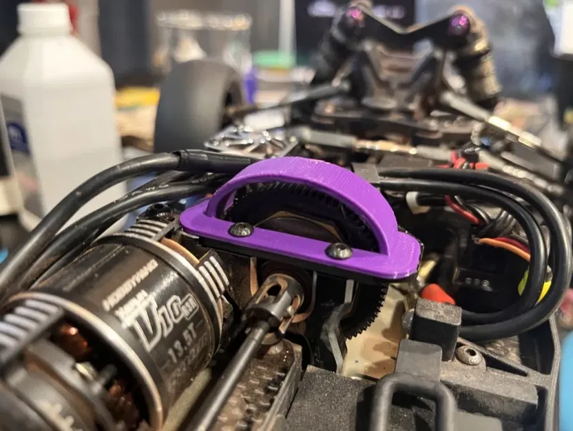 Nắp bảo vệ bánh răng Spur 78t/81t cho TLR 22X-4 - Image 1