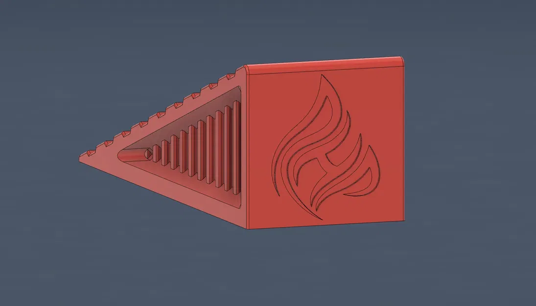 Đế chặn cửa thiết kế thẩm mỹ và tiết kiệm vật liệu - Image 2