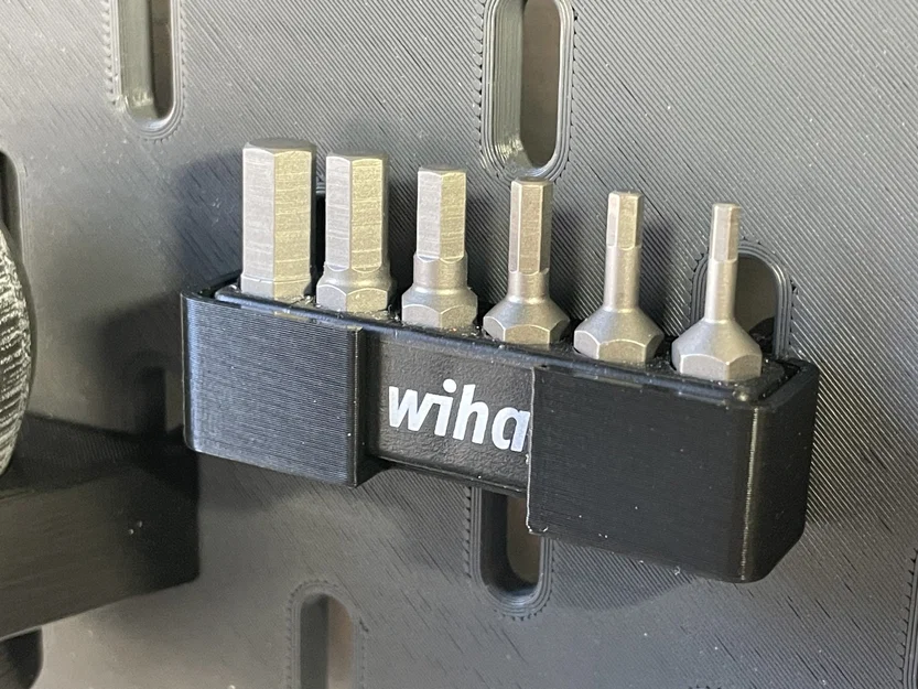 Giá đỡ Skadis cho bộ đầu vít lục giác Wiha 71397 6 món - Image 1