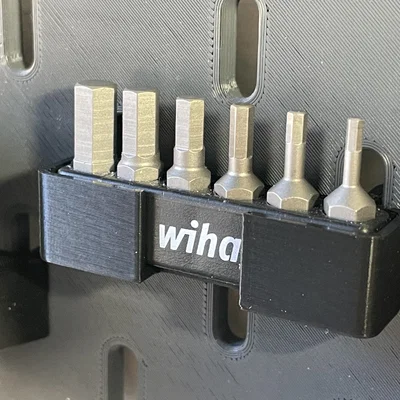 Giá đỡ Skadis cho bộ đầu vít lục giác Wiha 71397 6 món