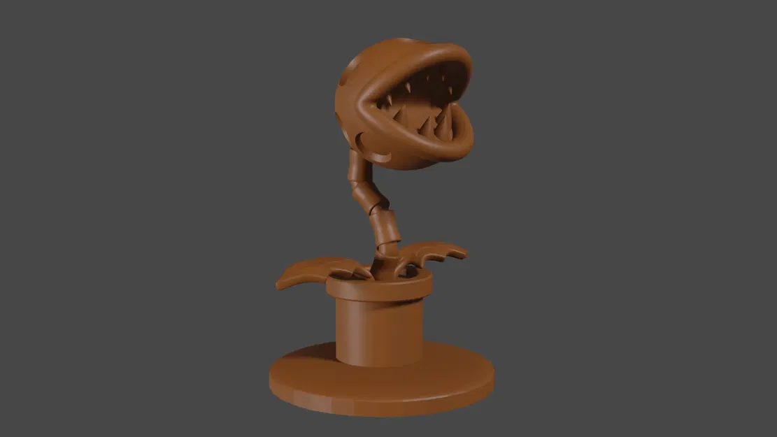 Cây ăn thịt Piranha xương trong phong cách Mario cho DnD - Image 1