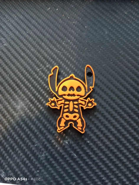 Móc khóa Stitch Halloween dễ thương cho trẻ em - Image 1