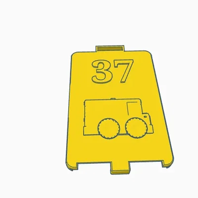 Giá đỡ thẻ xe buýt in 3D