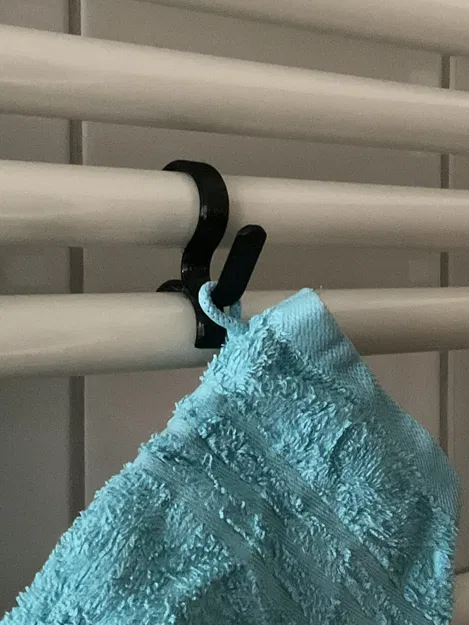 Móc treo cho bộ tản nhiệt khăn, thiết kế lắp ghép bền bỉ - Image 1